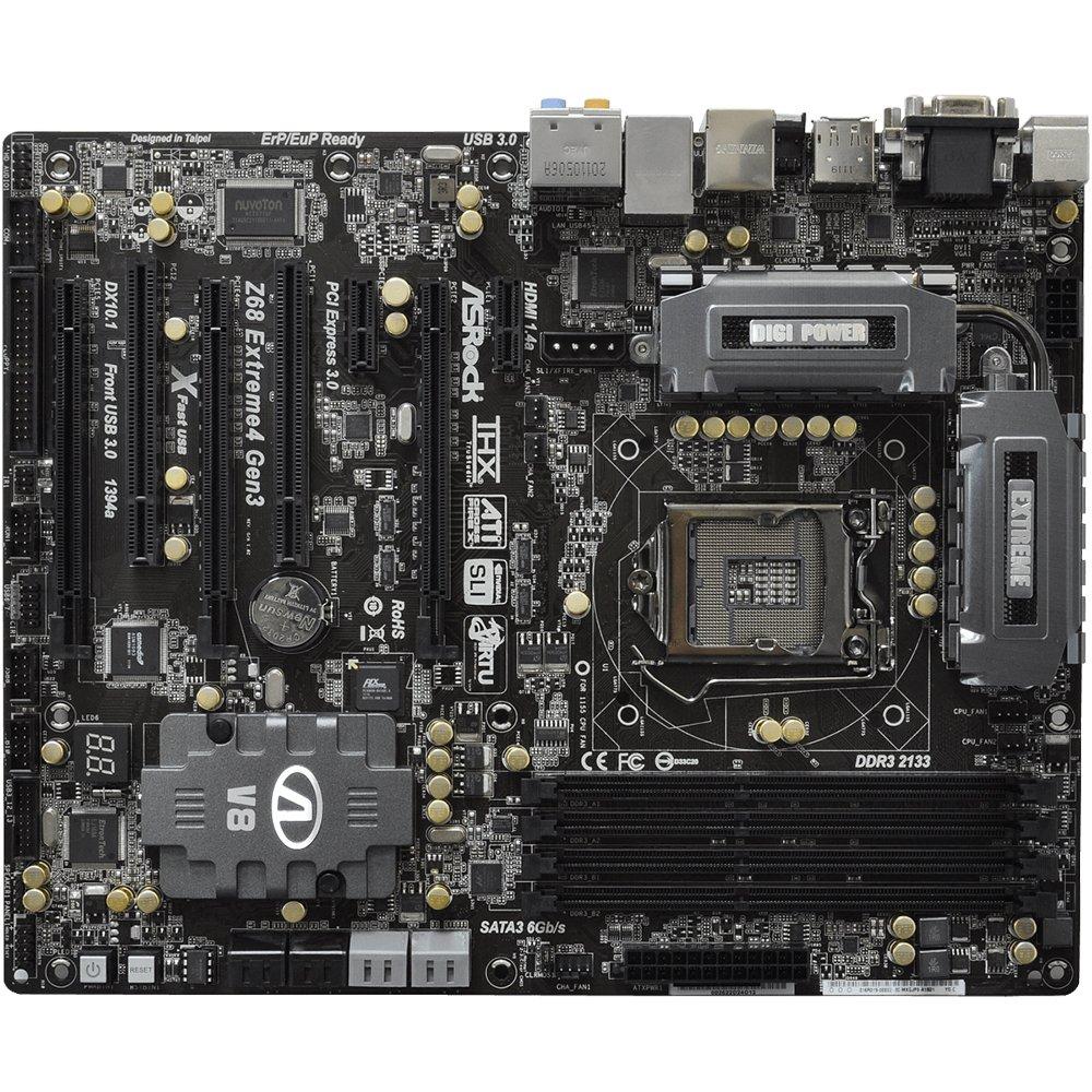 Foto 2 pulgar | Placa Madre Asrock Z68 Extreme4 Gen3 Lga 1155 Ddr3 32 Gb - Venta Internacional.
