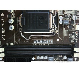 Foto 1 | Placa Madre Msi H61m-s26 V3 Lga 1155 Intel H61 Ddr3 Atx - Venta Internacional.