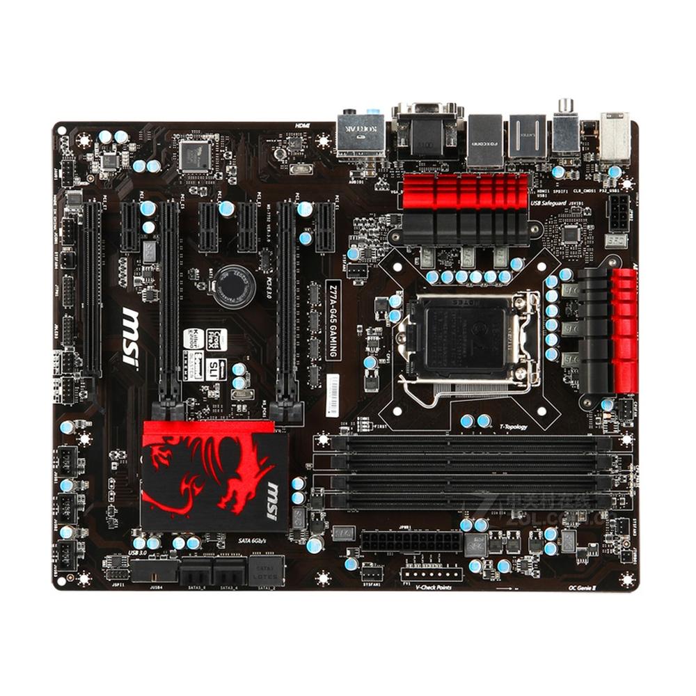 Foto 2 pulgar | Placa Madre Msi Z77a-g45 Gaming Lga 1155 Intel Z77 Ddr3 Atx - Venta Internacional.