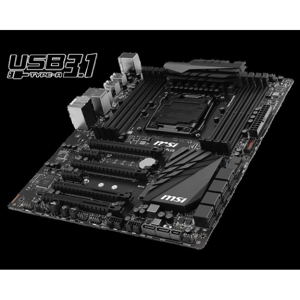 Foto 4 pulgar | Placa Madre Msi X99a Sli Plus Lga 2011-v3 Intel X99 Ddr4 Atx - Venta Internacional.