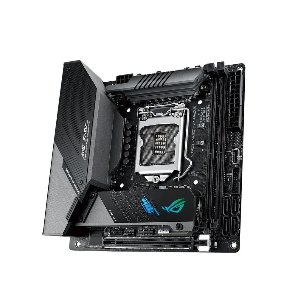 Foto 3 pulgar | Placa Madre Asus Rog Strix Z490-i Gaming Lga 1200 Ddr4 De 64 Gb - Venta Internacional.