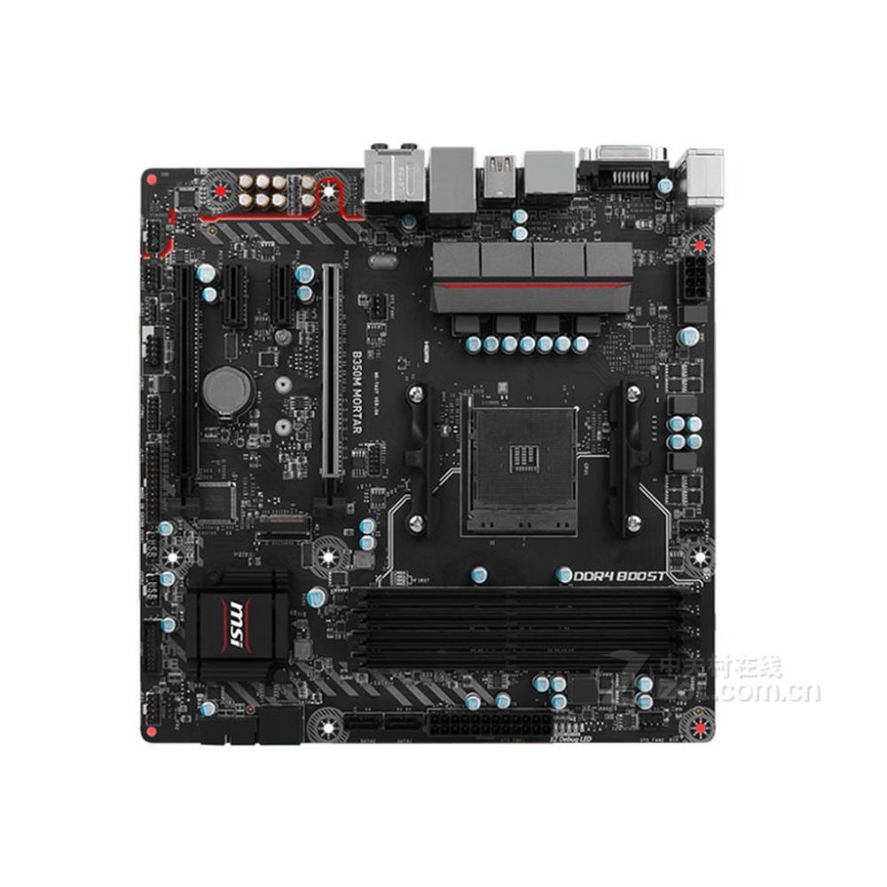 Foto 2 pulgar | Placa Base Msi B350m Mortar Socket Am4 Amd B350 Ddr4 Micro Atx - Venta Internacional.