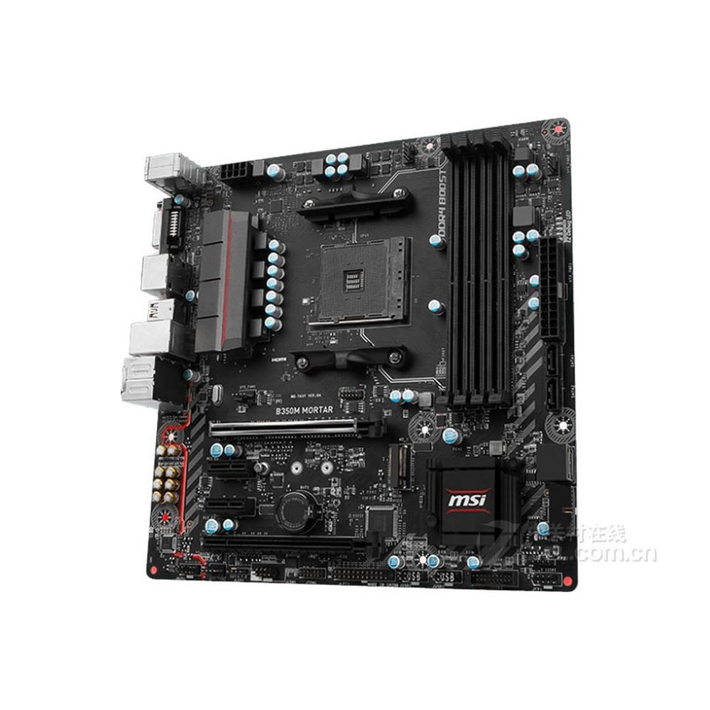 Foto 3 pulgar | Placa Base Msi B350m Mortar Socket Am4 Amd B350 Ddr4 Micro Atx - Venta Internacional.
