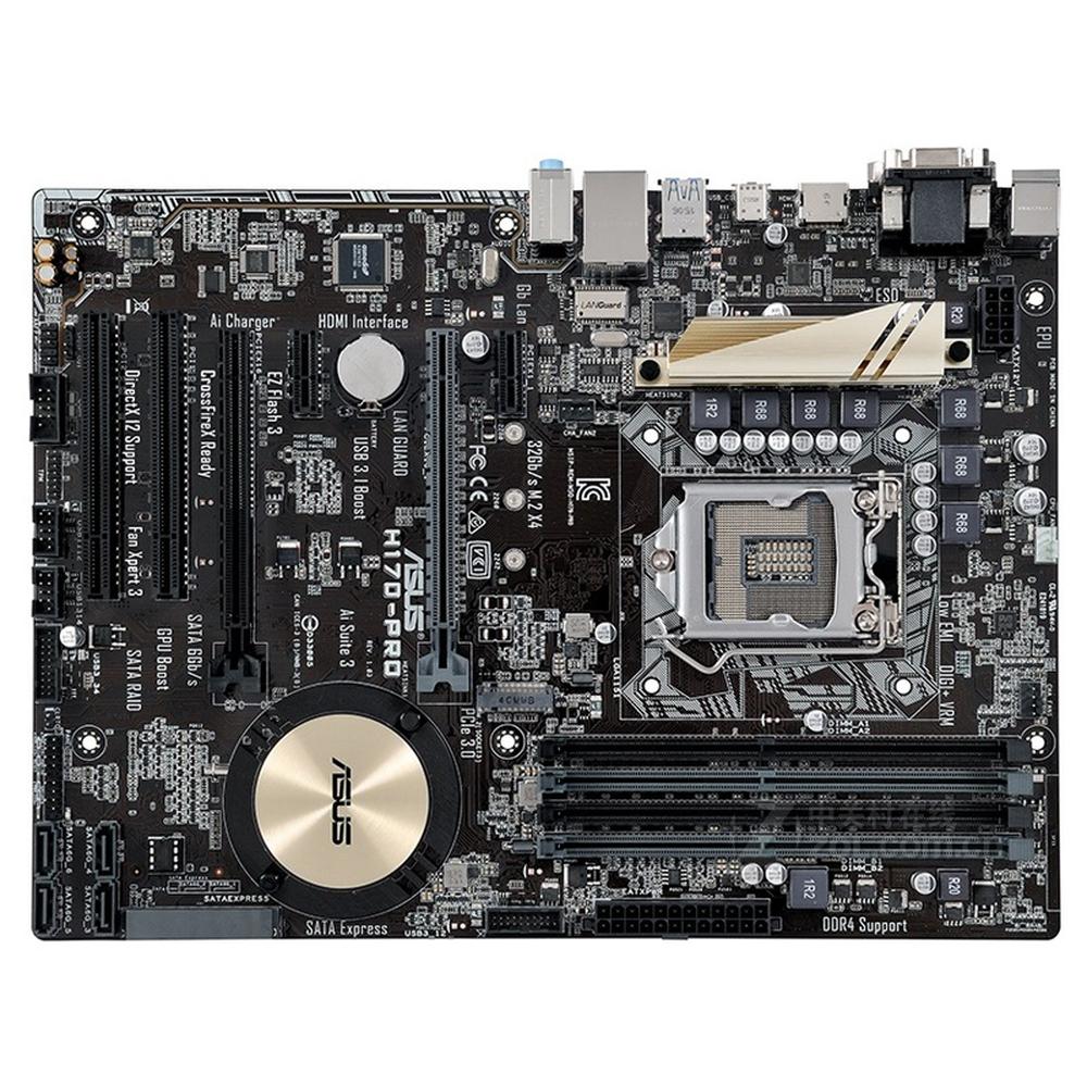 Foto 2 pulgar | Placa Madre Asus H170-pro Lga 1151 Intel H170 Ddr4 Atx - Venta Internacional.