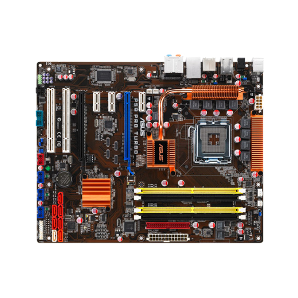 Foto 2 pulgar | Placa Madre Asus P5q Pro Turbo Lga 775 Intel P45 Ddr2 Atx - Venta Internacional.