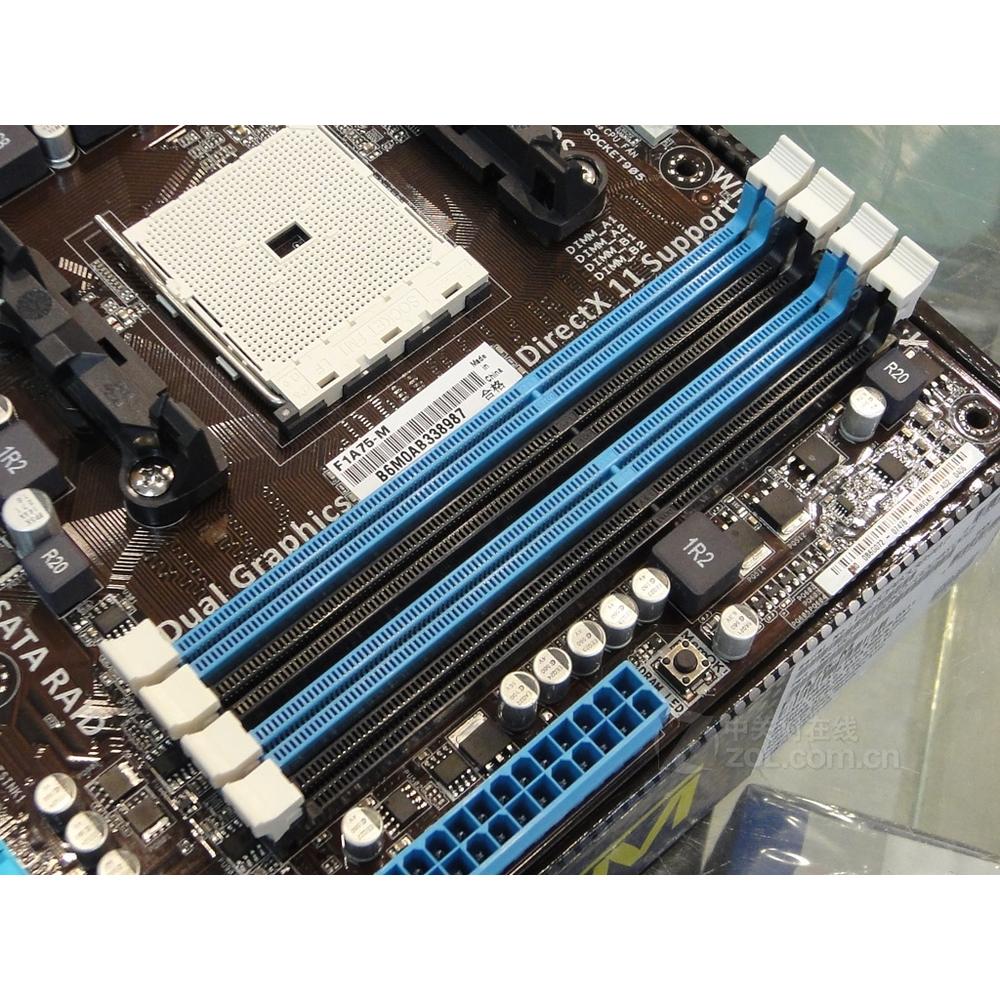 Foto 4 | Placa Base Asus F1a75-m Con Conector Fm1, Amd A75, Ddr3, Micro Atx - Venta Internacional.