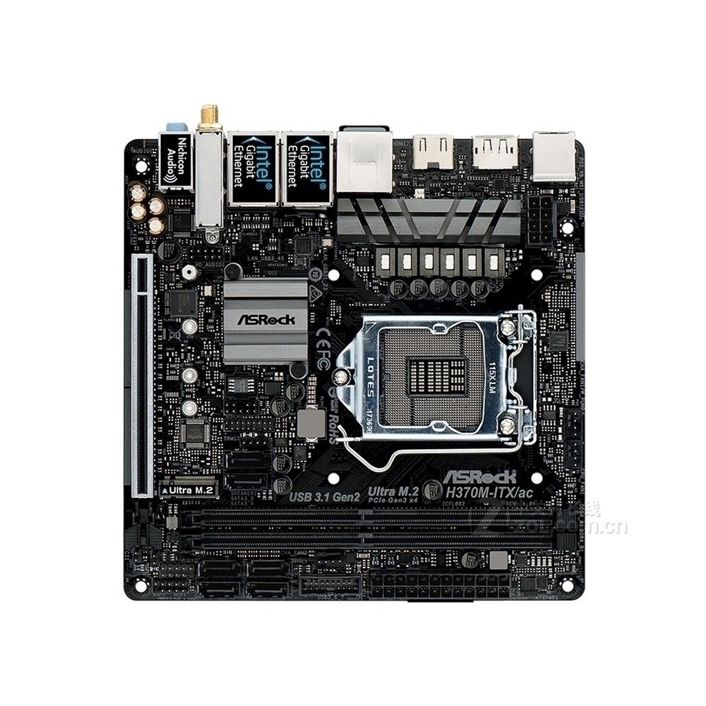 Foto 2 pulgar | Placa Madre Asrock H370m-itx/ac Lga 1151 Intel H370 Ddr4 - Venta Internacional.