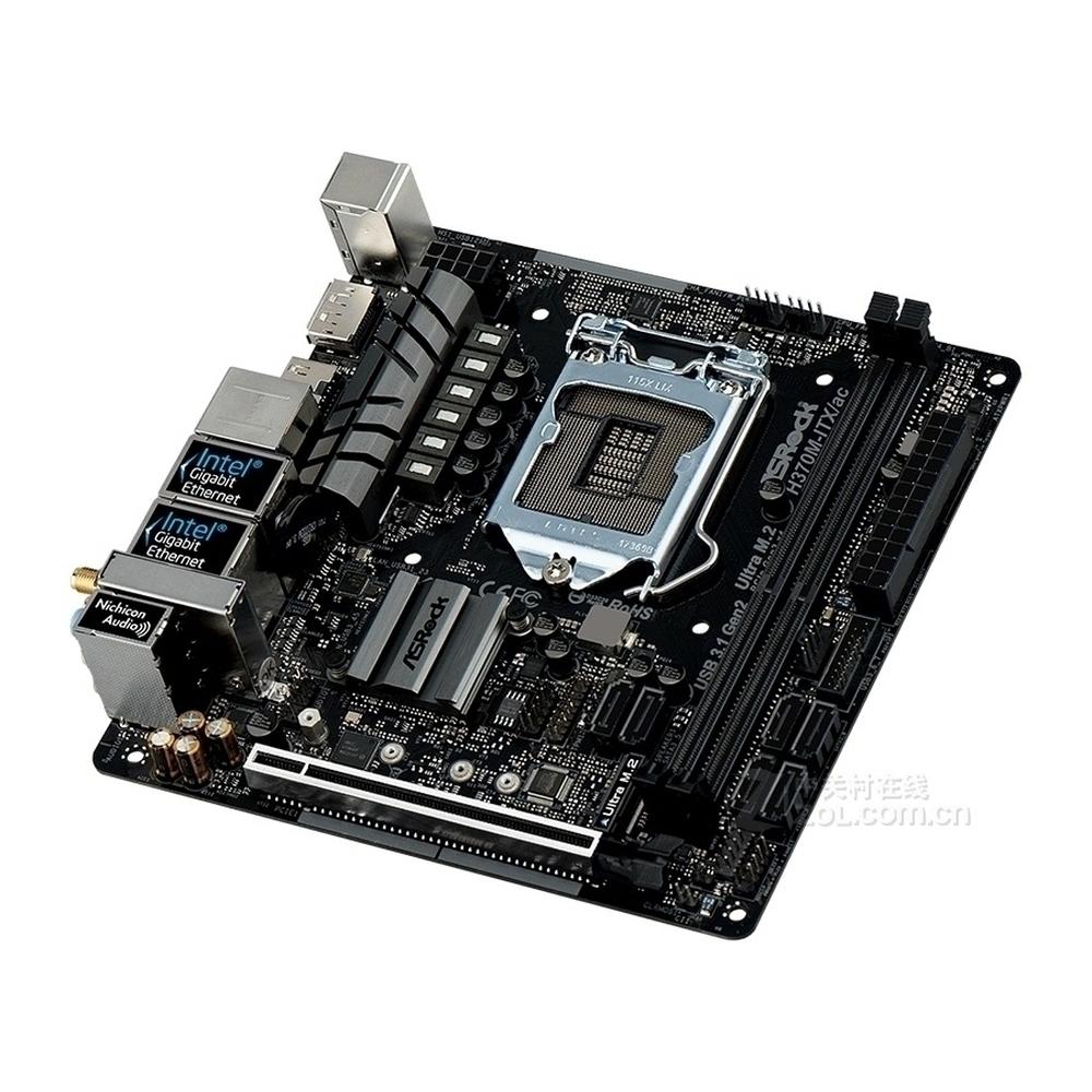 Foto 2 | Placa Madre Asrock H370m-itx/ac Lga 1151 Intel H370 Ddr4 - Venta Internacional.