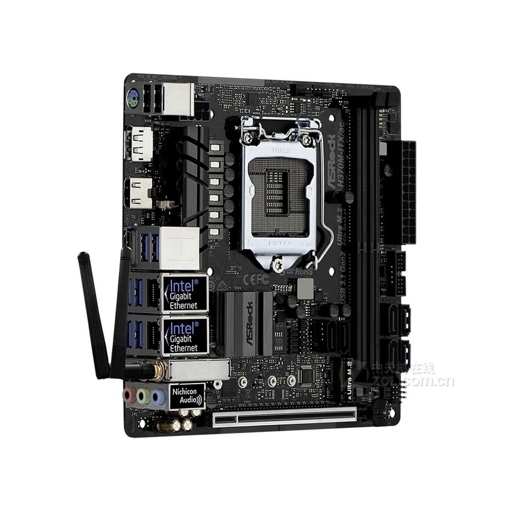 Foto 4 pulgar | Placa Madre Asrock H370m-itx/ac Lga 1151 Intel H370 Ddr4 - Venta Internacional.