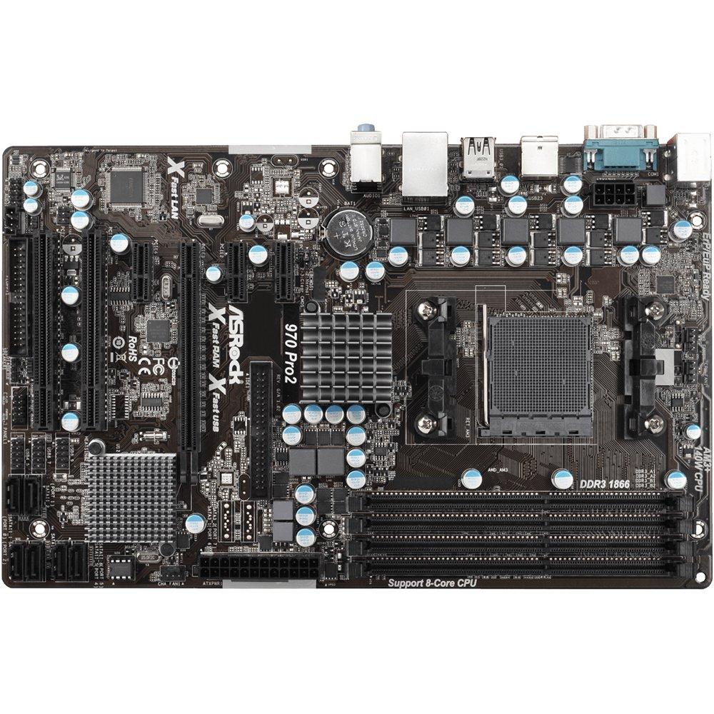 Foto 2 pulgar | Placa Madre Asrock 970 Pro2 Socket Am3/am3+ Amd 760g Ddr3 - Venta Internacional.