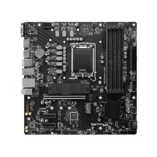 Foto 1 | Placa Madre Msi Pro B760m-p Ddr4 Lga 1700 Micro Atx Con 4 Unidades Ddr4 - Venta Internacional.