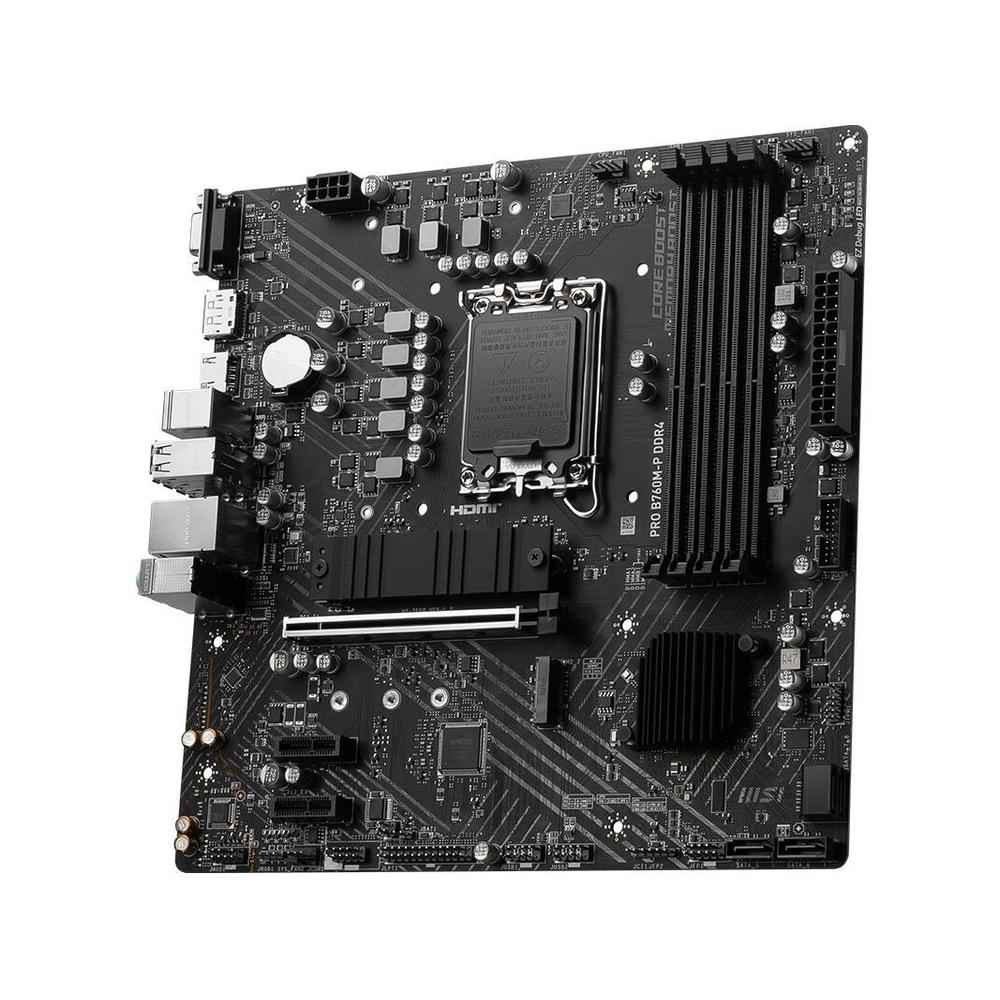 Foto 3 pulgar | Placa Madre Msi Pro B760m-p Ddr4 Lga 1700 Micro Atx Con 4 Unidades Ddr4 - Venta Internacional.