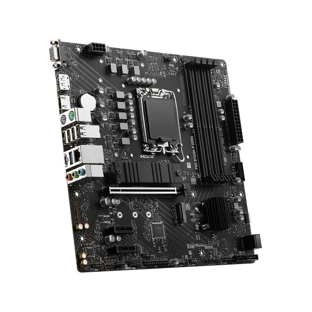 Foto 4 pulgar | Placa Madre Msi Pro B760m-p Ddr4 Lga 1700 Micro Atx Con 4 Unidades Ddr4 - Venta Internacional.