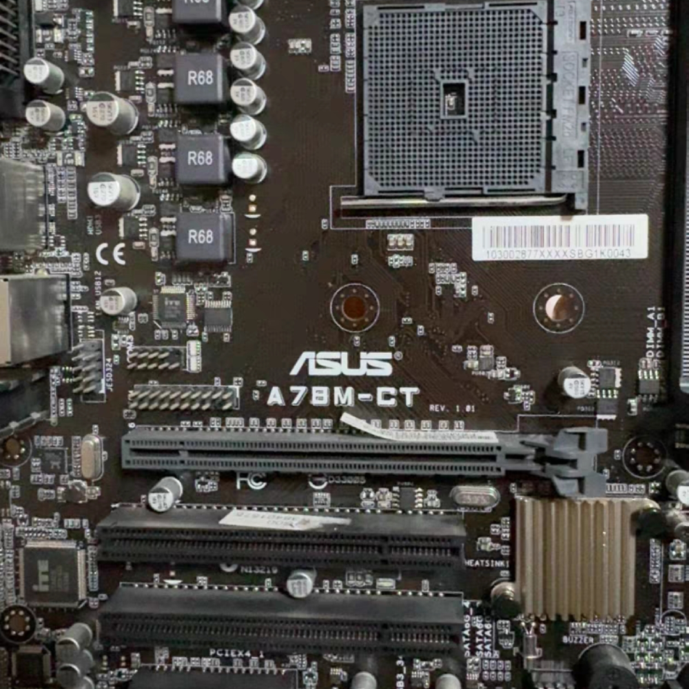 Foto 3 pulgar | Placa Base Asus A78m-ct Con Conector Fm2/fm2+ Amd A78 Ddr3 Micro Atx - Venta Internacional.