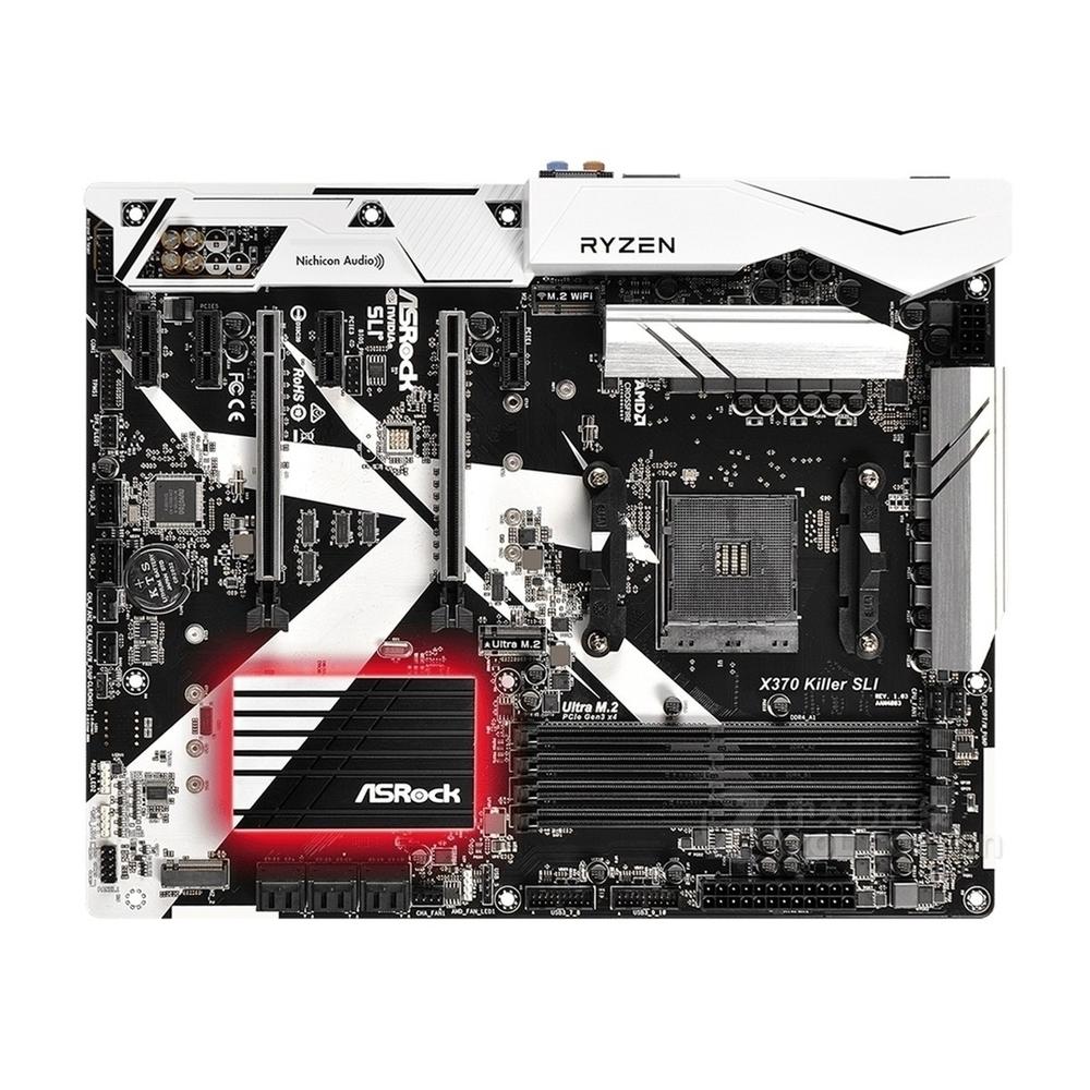Foto 2 pulgar | Placa Madre Asrock X370 Killer Sli Socket Am4 Ddr4 Atx - Venta Internacional.