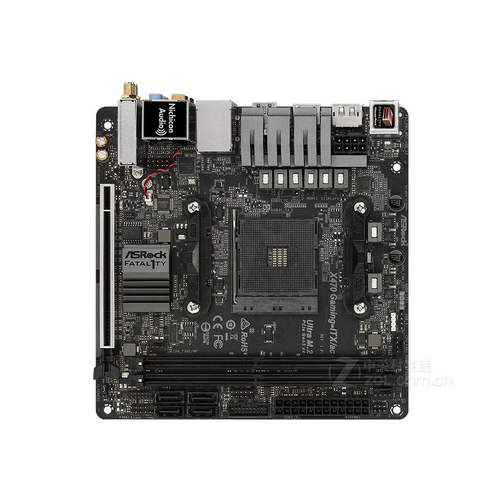 Foto 2 pulgar | Placa Madre Asrock X470 Gaming-itx/ac Con Conector Am4 Ddr4 Mini-itx - Venta Internacional.