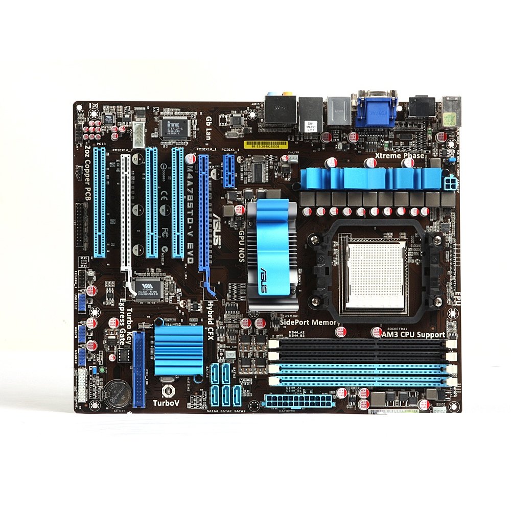 Foto 2 pulgar | Placa Base Asus M4a785td-v Evo Socket Am3 Amd 785g Ddr3 Atx - Venta Internacional.