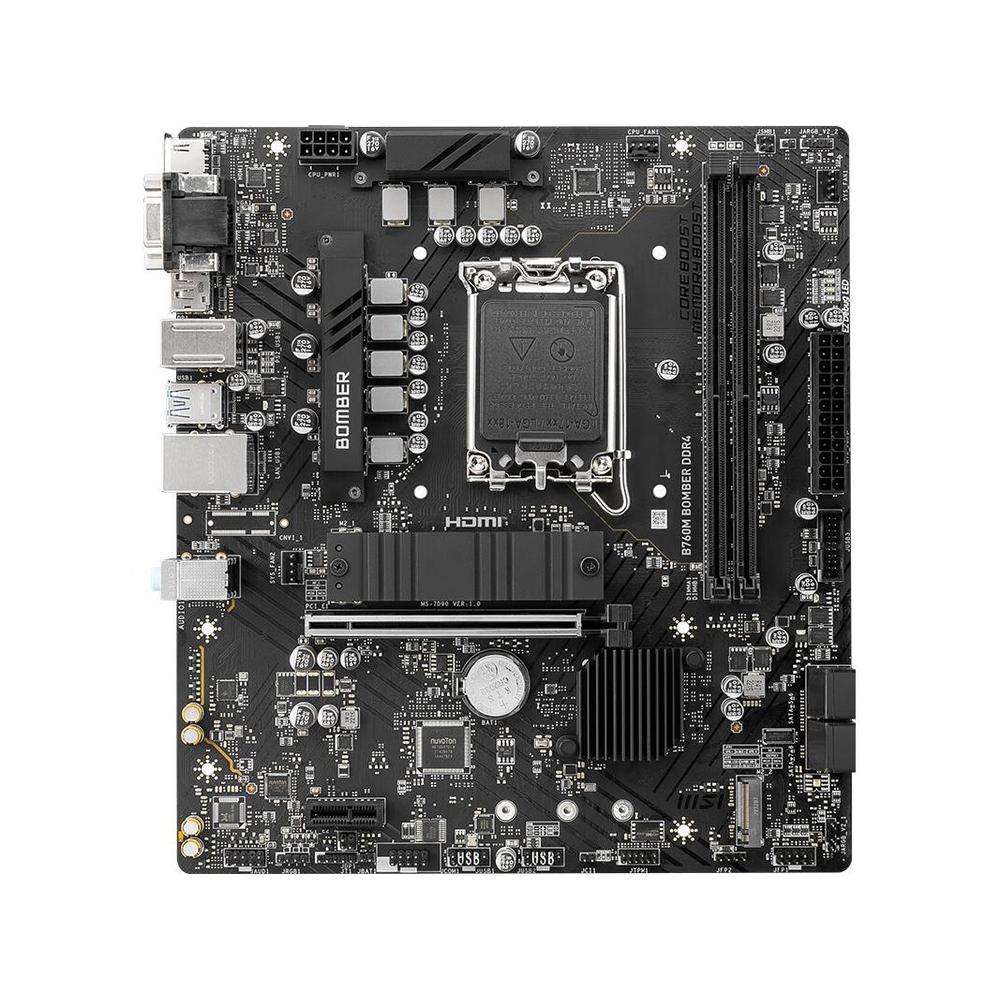 Foto 2 pulgar | Placa Madre Msi B760m Bomber Ddr4 Lga 1700 Micro Atx De 64 Gb - Venta Internacional.