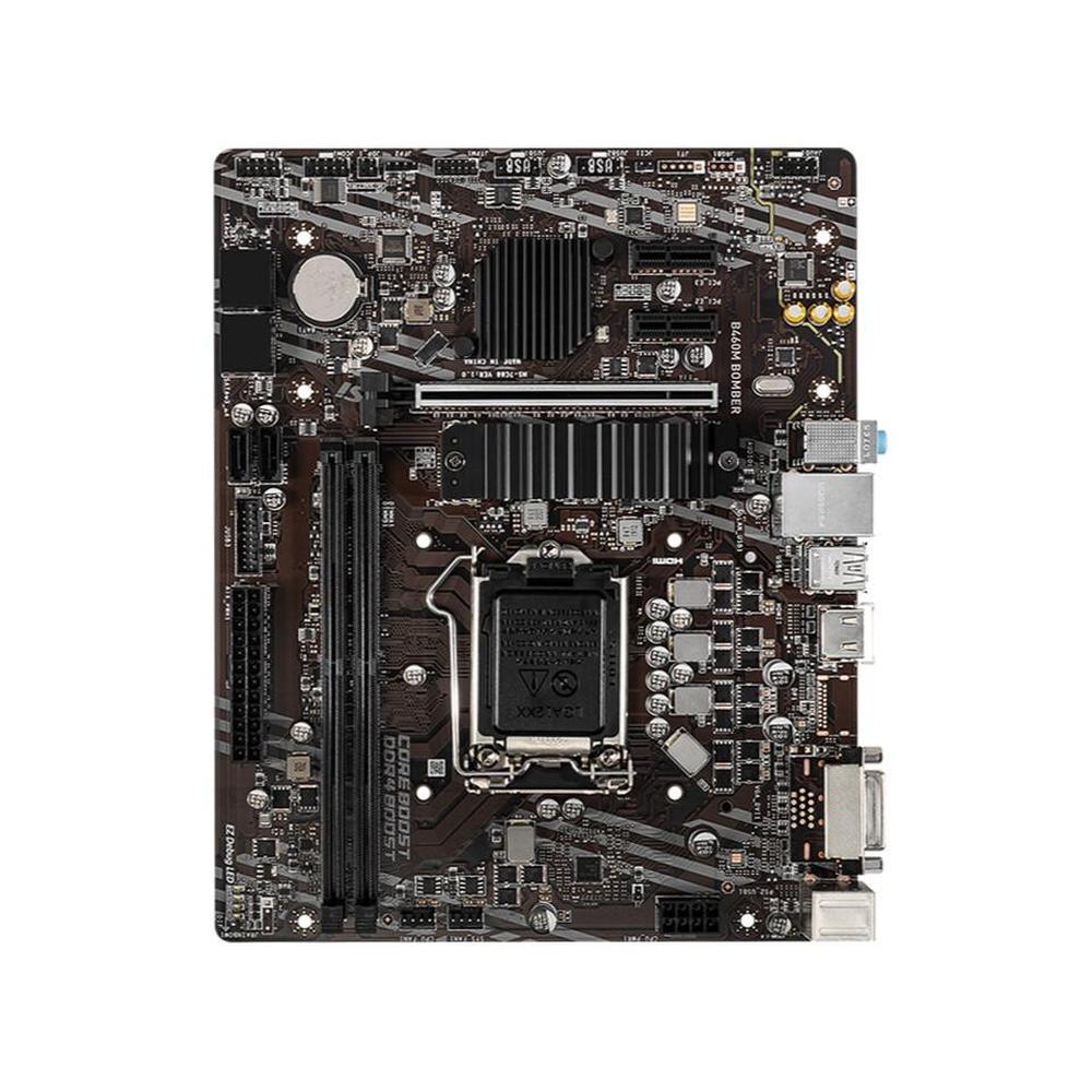 Foto 2 pulgar | Placa Madre Msi B460m Bomber Lga 1200 Intel B460 Ddr4 Micro Atx - Venta Internacional.