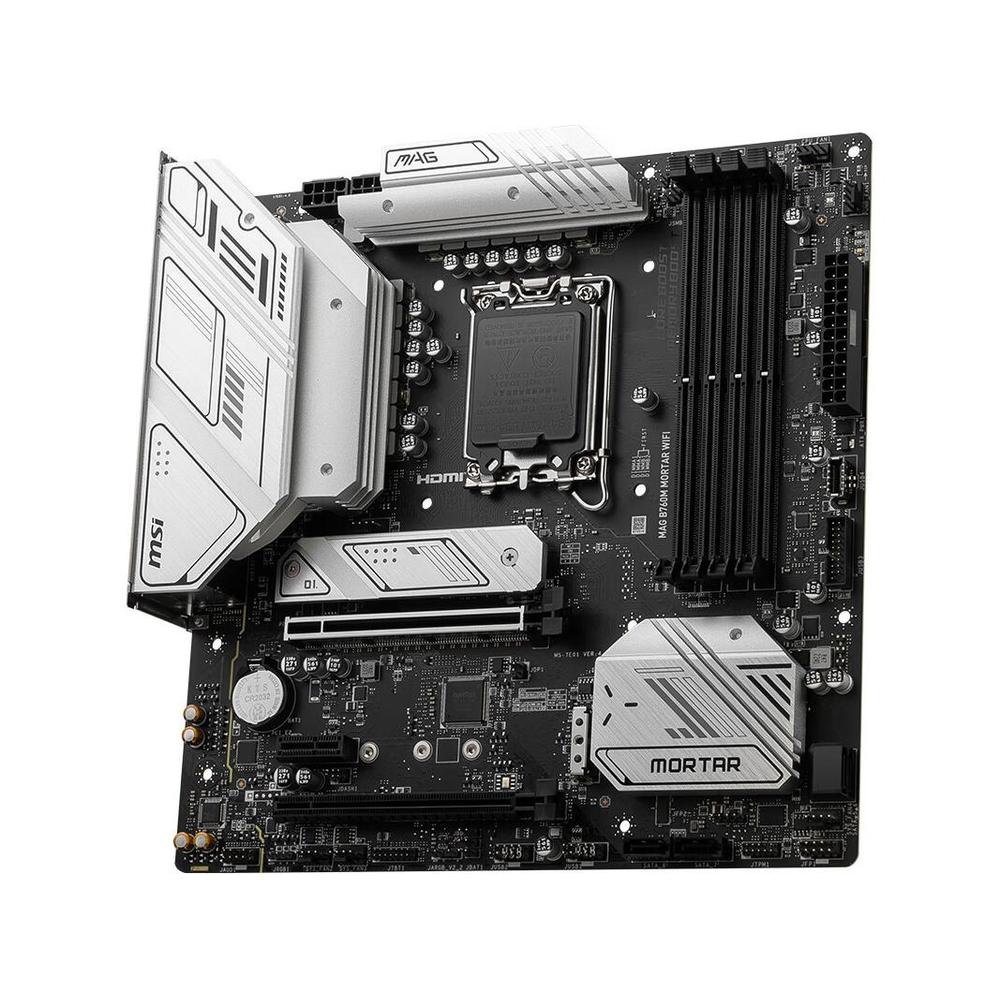 Foto 2 pulgar | Placa Madre Msi Mag B760m Mortar Wifi Lga 1700 Ddr5 256gb - Venta Internacional.