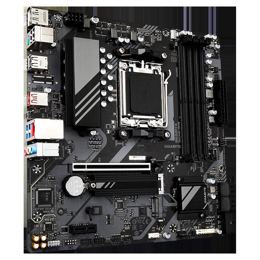 Foto 3 pulgar | Placa Base Gigabyte B650m K Socket Am5 Amd B650 Ddr5 Micro Atx - Venta Internacional.