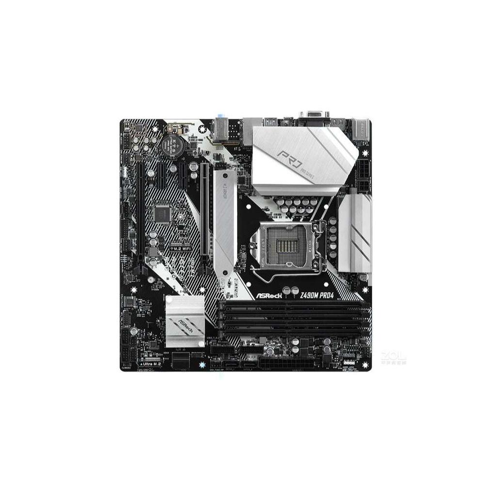Foto 2 pulgar | Placa Madre Asrock Z490m Pro4 Lga 1200 Intel Z490 Ddr4 128 Gb - Venta Internacional.