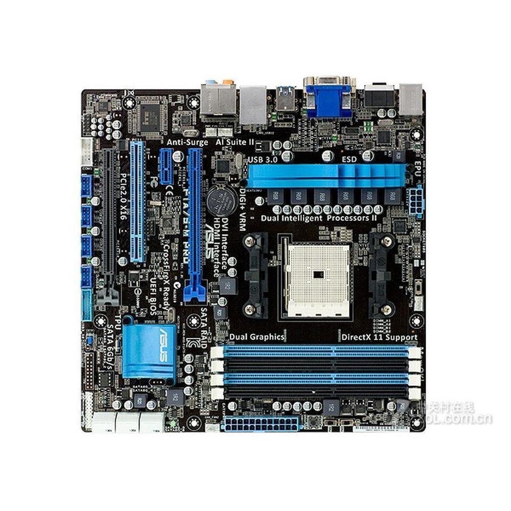Foto 2 pulgar | Placa Base Asus F1a75-m Pro Socket Fm1 Amd A75 Ddr3 Micro Atx - Venta Internacional.