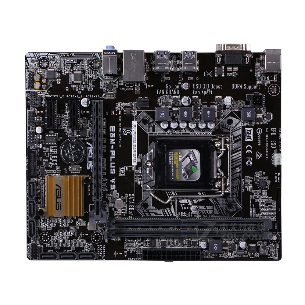 Foto 2 pulgar | Placa Madre Asus E3m-plus V5 Lga 1151 Intel C232 Ddr4 Micro Atx - Venta Internacional.