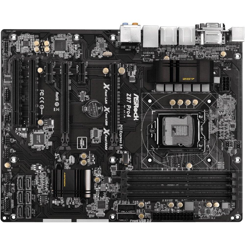 Foto 2 pulgar | Placa Madre Asrock Z87 Pro4 Lga 1150 Intel Z87 Ddr3 Atx - Venta Internacional.