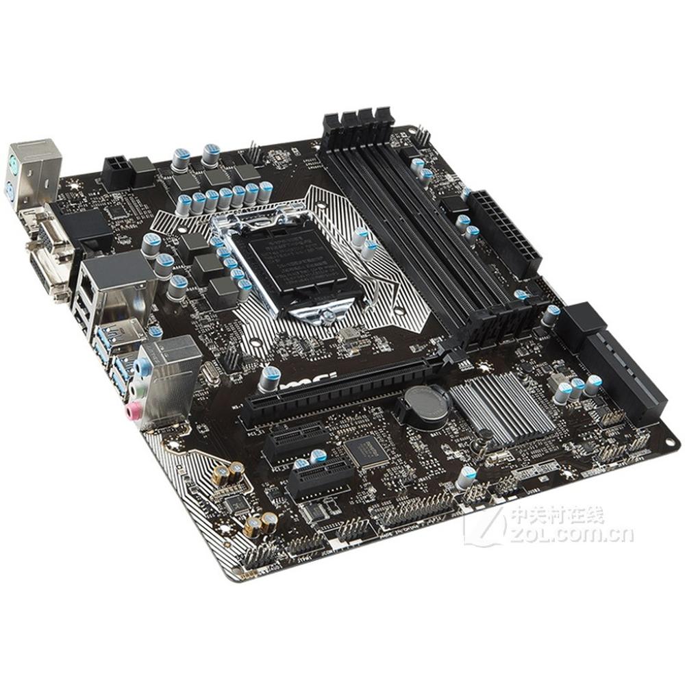Foto 3 pulgar | Placa Madre Msi B150m Pro-vdh D3 Lga 1151 Intel B150 Ddr3 - Venta Internacional.