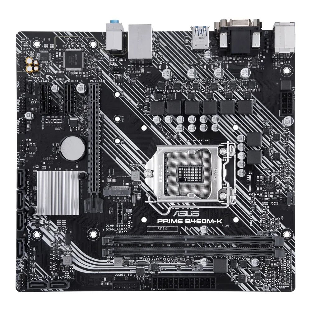 Foto 2 pulgar | Placa Madre Asus Prime B460m-k Lga 1200 Intel B460 Ddr4 - Venta Internacional.