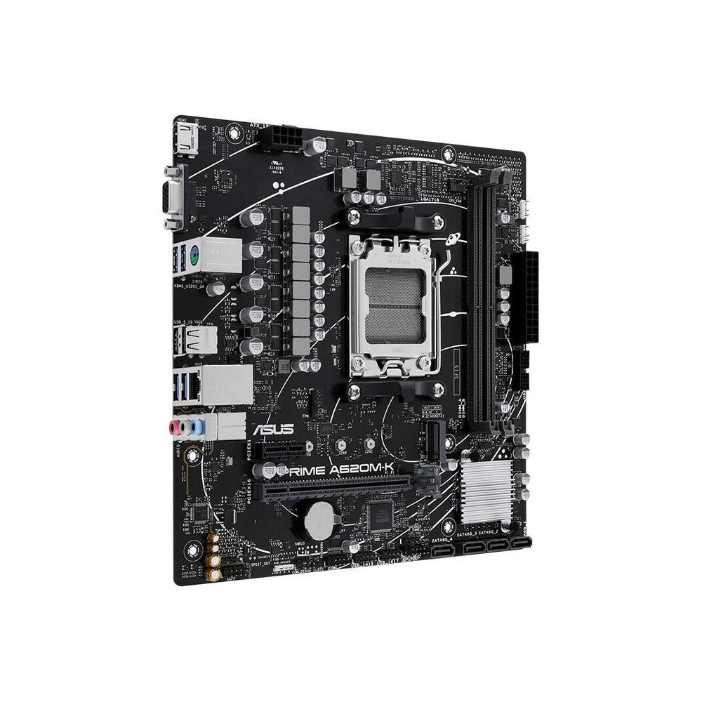 Foto 3 pulgar | Placa Base Asus Prime A620m-k Con Conector Am5 Amd A620 Ddr5 Micro Atx - Venta Internacional.