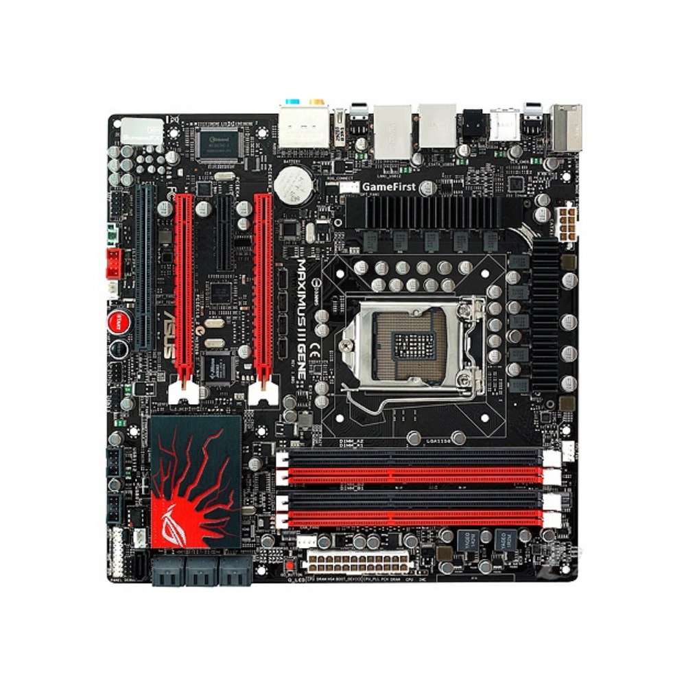 Foto 2 pulgar | Placa Madre Asus Maximus Iii Gene Lga 1156 Intel P55 Ddr3 - Venta Internacional.