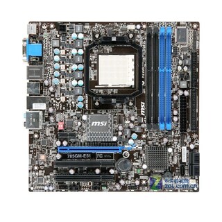 Foto 1 | Placa Base Msi 785gm-e51 Zócalo Am3 Amd 785g Ddr3 Micro Atx - Venta Internacional.