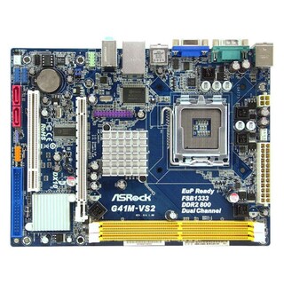 Foto 1 | Placa Madre Asrock G41m-vs2 Lga 775 Intel G41 Ddr2 Micro Atx - Venta Internacional.