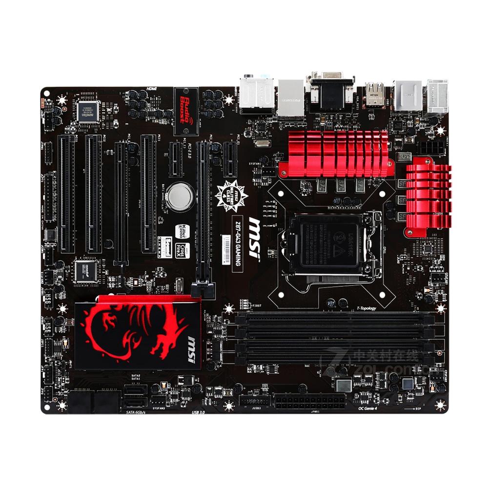 Foto 2 pulgar | Placa Madre Msi Z87-g43 Gaming Lga 1150 Intel Z87 Ddr3 Atx - Venta Internacional.