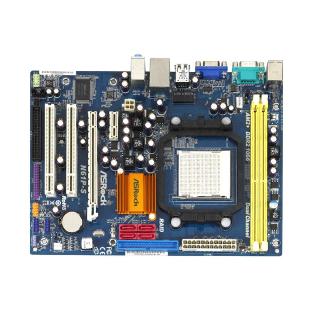 Foto 2 pulgar | Placa Madre Asrock N61p-s Zócalo Am2/am2+ Nvidia Nf6150-430 Ddr2 - Venta Internacional.