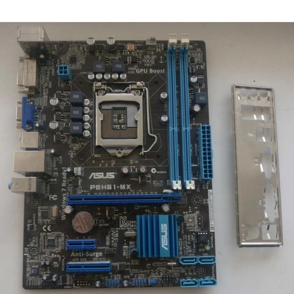 Foto 2 pulgar | Placa Base Asus P8h61-mx Lga 1155 Intel H61 Ddr3 Micro Atx - Venta Internacional.