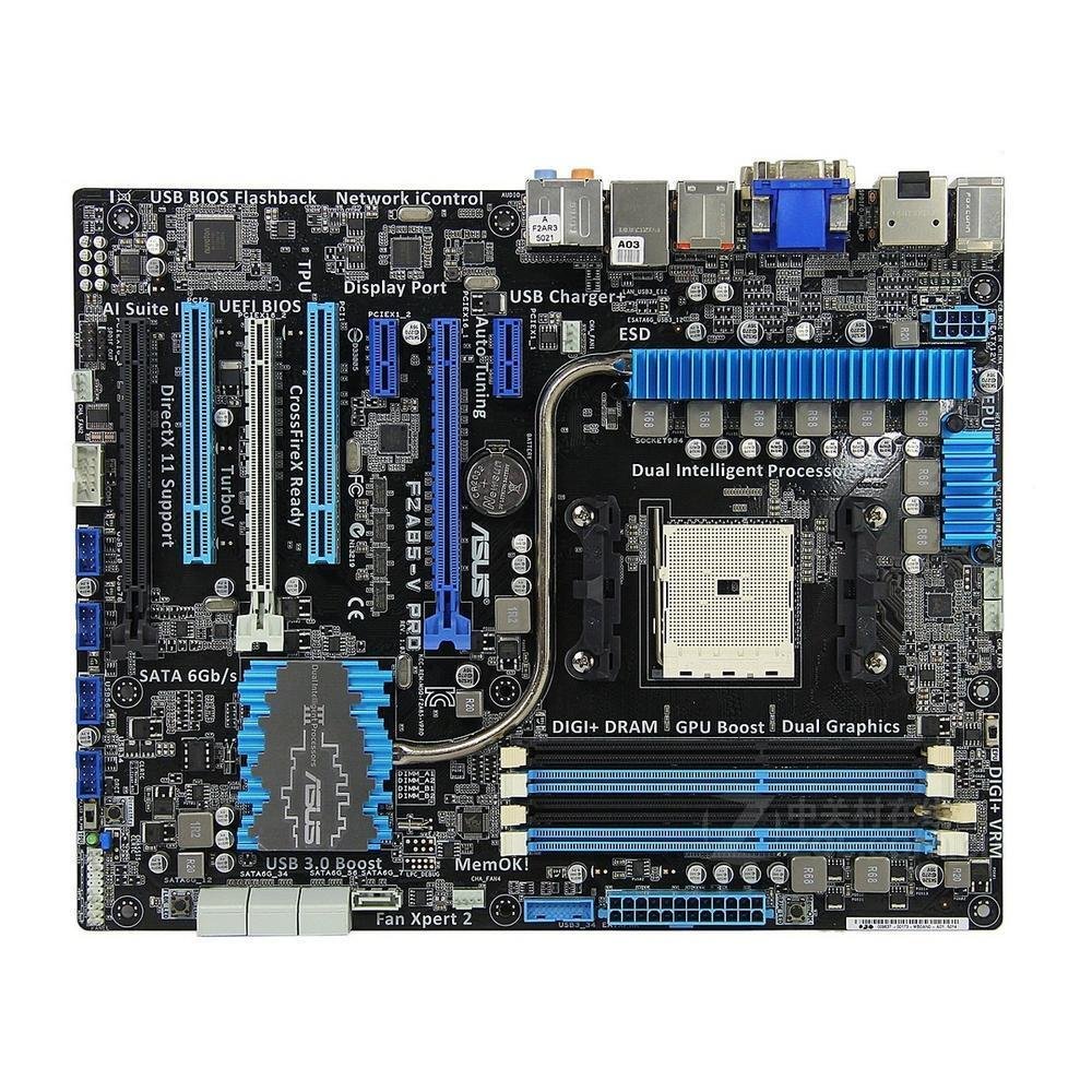 Foto 2 pulgar | Placa Base Asus F2a85-v Pro Socket Fm2 Amd A85x Ddr3 Atx - Venta Internacional.