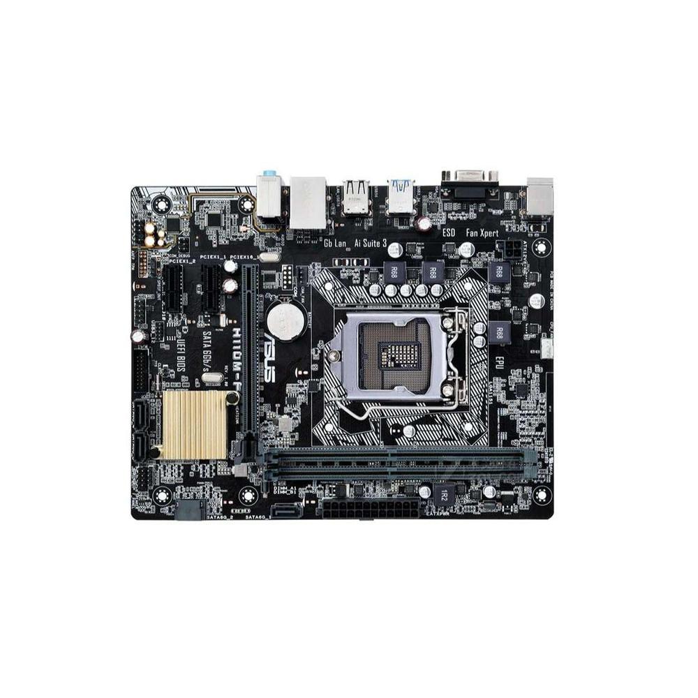Foto 2 pulgar | Placa Madre Asus H110m-f Lga 1151 Intel H110 Ddr4 De 32 Gb - Venta Internacional.