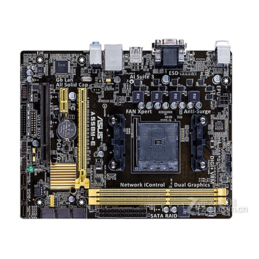 Foto 2 pulgar | Placa Base Asus A55bm-e Con Conector Fm2+ Amd A55 Ddr3 Micro Atx - Venta Internacional.