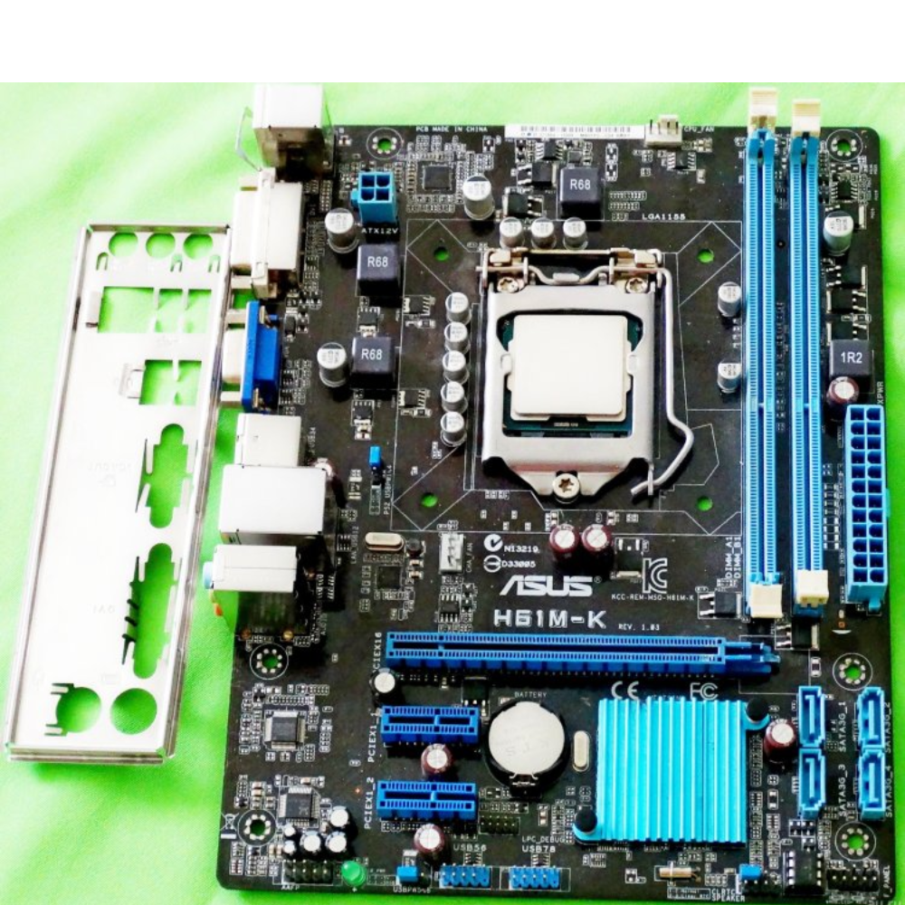 Foto 2 pulgar | Placa Base Asus H61m-k Lga 1155 Intel H61 Ddr3 Microatx - Venta Internacional.