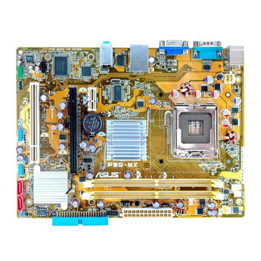 Foto 1 | Placa Base Asus P5g-mx Lga 775 Intel 945gc Ddr2 Micro Atx - Venta Internacional.