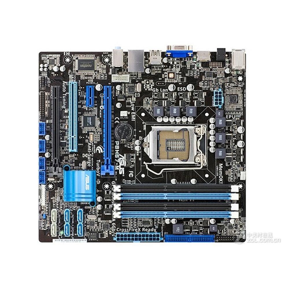 Foto 2 pulgar | Placa Madre Asus P8h67-m Lga 1155 Intel H67 Ddr3 Microatx - Venta Internacional.