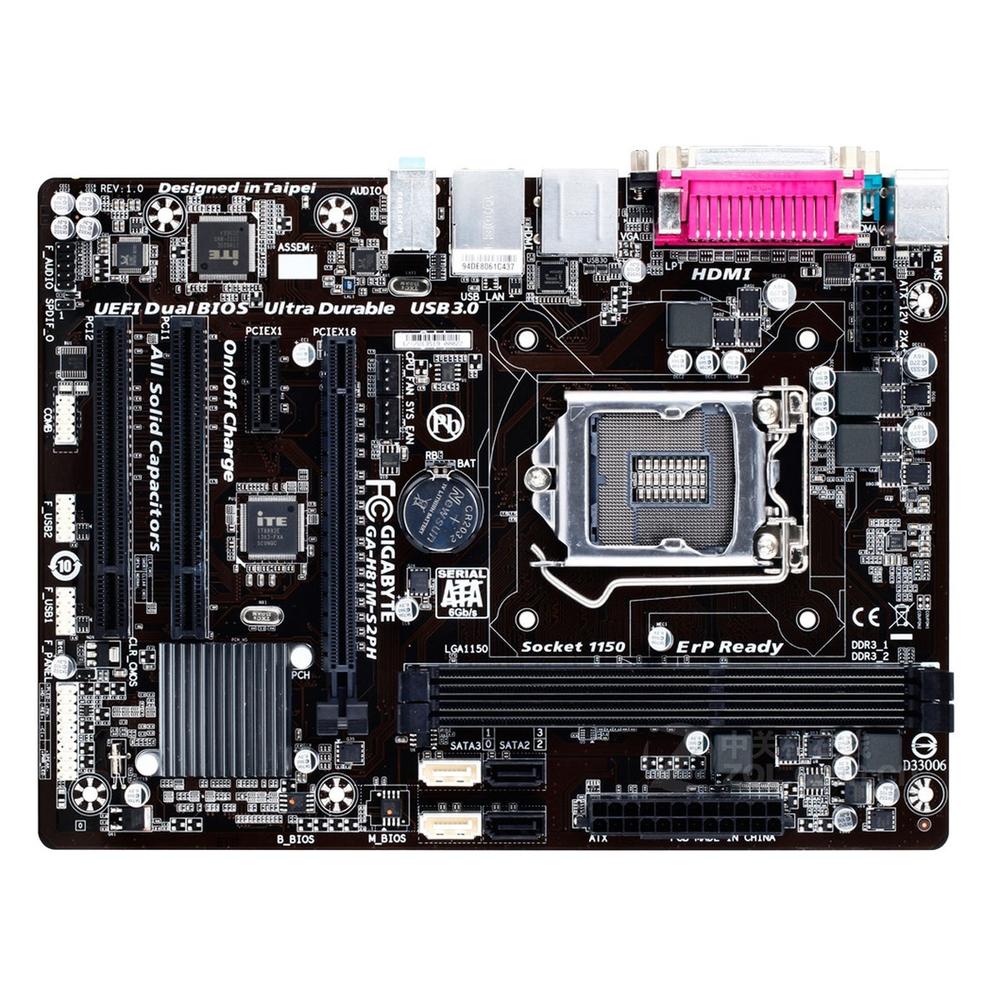 Foto 2 pulgar | Placa Madre Gigabyte H81m-s2ph (rev.1.0) Lga 1150 Ddr3 De 16 Gb - Venta Internacional.