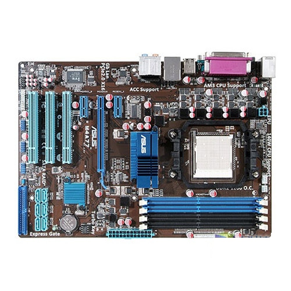 Foto 2 pulgar | Placa Base Asus M4a77 Socket Am2/am2+/am3 Amd 770 Ddr2 Atx - Venta Internacional.