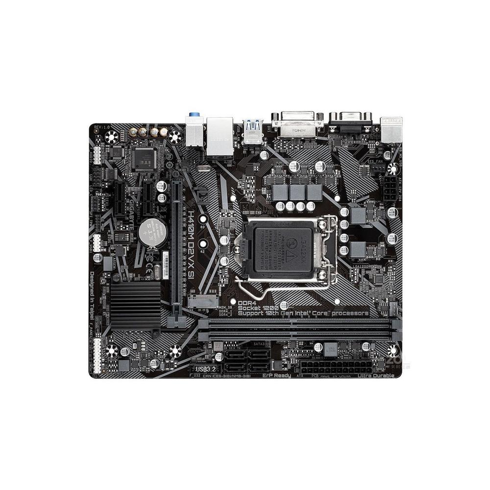 Foto 2 pulgar | Placa Madre Gigabyte H410m D2vx Si Lga 1200 Intel H410 Ddr4 - Venta Internacional.