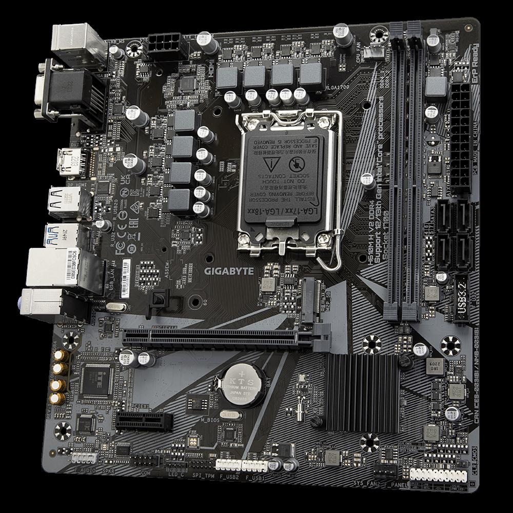 Foto 4 pulgar | Placa Madre Gigabyte H610m H V2 Ddr4 Lga1700 Micro Atx - Venta Internacional.