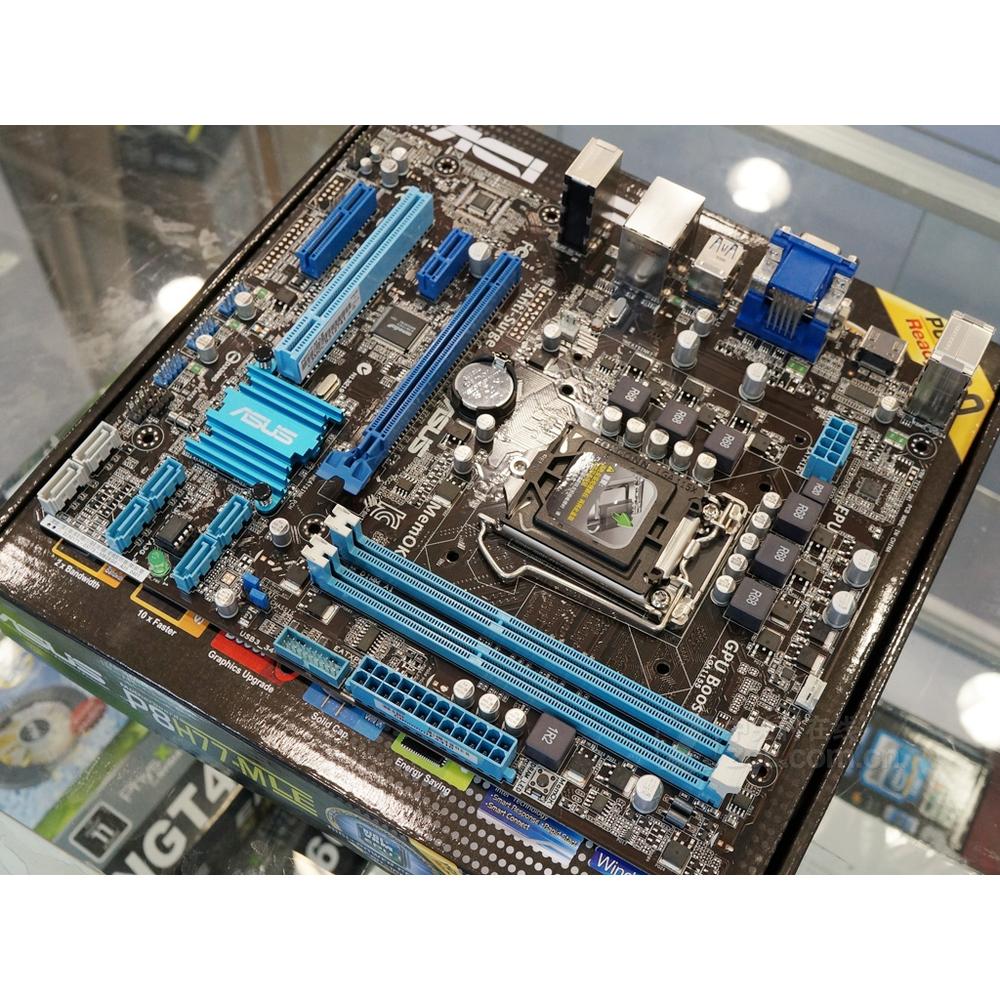 Foto 3 pulgar | Placa Base Asus P8h77-m Le Lga 1155 Intel H77 Ddr3 Micro Atx - Venta Internacional.