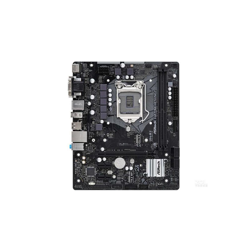 Foto 2 pulgar | Placa Madre Asrock H470m-hdv/m.2 Lga 1200 Intel H470 Ddr4 - Venta Internacional.